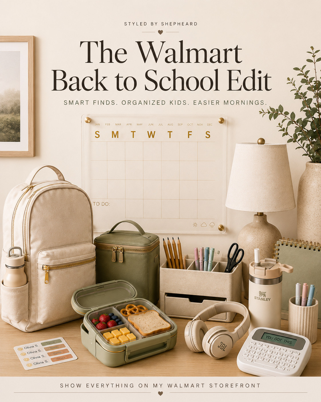Back-to-school shopping doesn't have to be overwhelming. 🤍

I rounded up some of my favorite Walmart finds to help make school mornings a little easier. From backpacks and lunch boxes to desk organization, water bottles, and everyday essentials, these are practical finds that also look so good.

Everything is linked in my Walmart Storefront so you can shop the entire collection in one place.

What's the one thing you still need before school starts?

#WalmartPartner #WalmartFinds #BackToSchool #SchoolShopping #MomLife #WalmartHome #Organization #BackToSchoolShopping #SchoolEssentials #TeacherFavorites 

 #LTKmomlife #LTKmorningroutine #LTKKids
