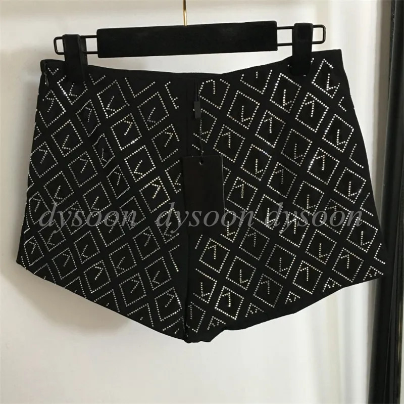 Top Quality Women Shorts Full of Diamond Letters Size SML 25946 | DHGate