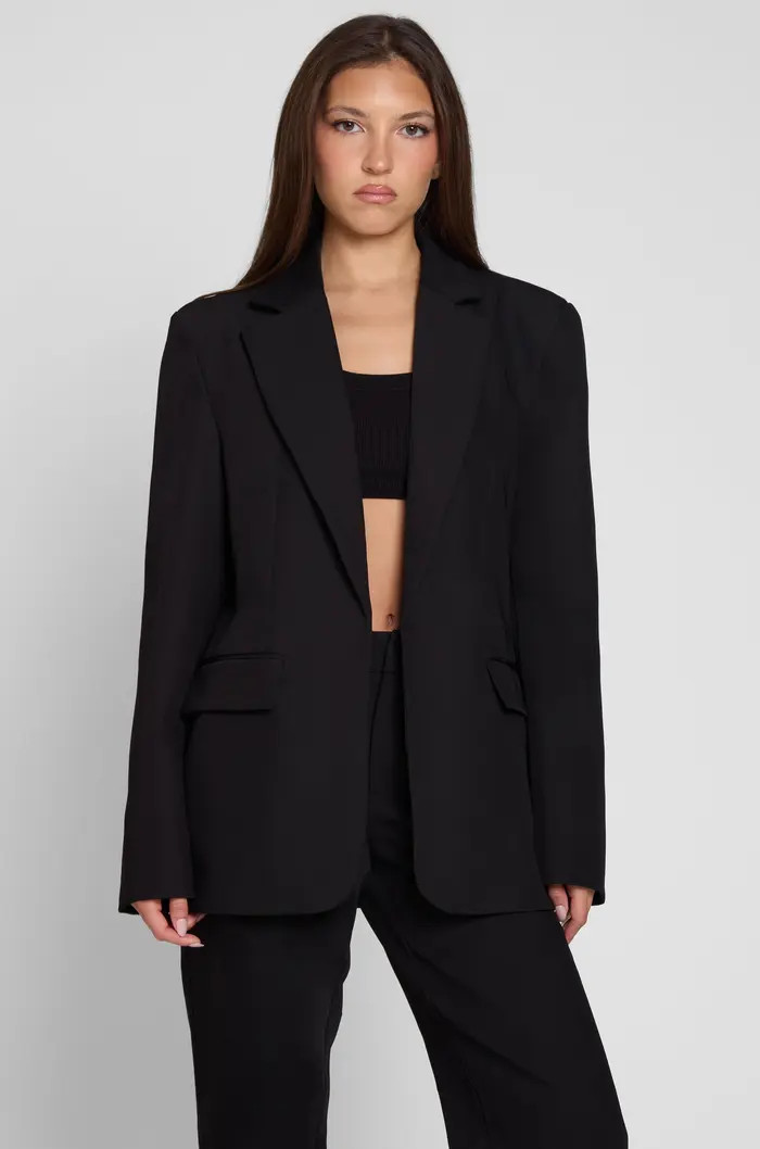 LEAU Classic Column Oversized Blazer | Nordstrom | Nordstrom