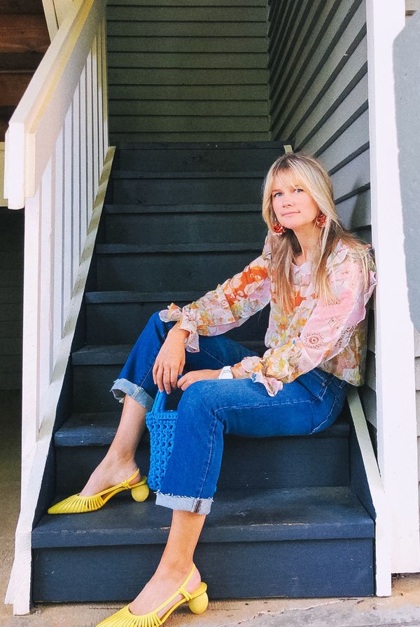 Gia Floral Blouse | Tuckernuck (US)