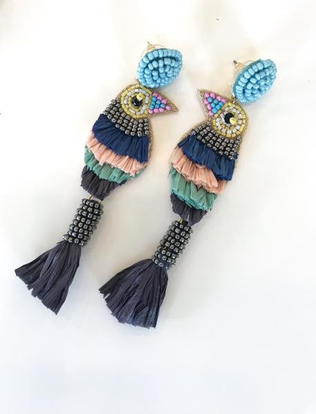 Neutral Bird Earring | Lola + Lina