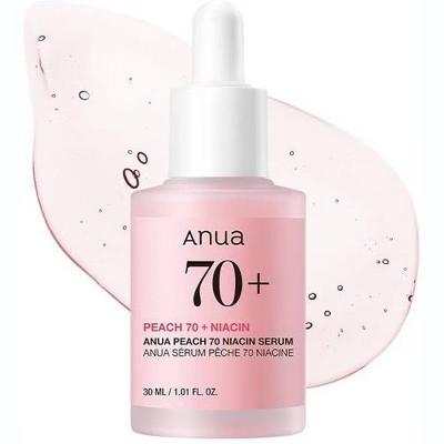 Anua Peach 70 + Niacin Serum (1.01 oz) Reveal Your Peachy Glow | Face Skin Appears Smoother & More Supple | Target