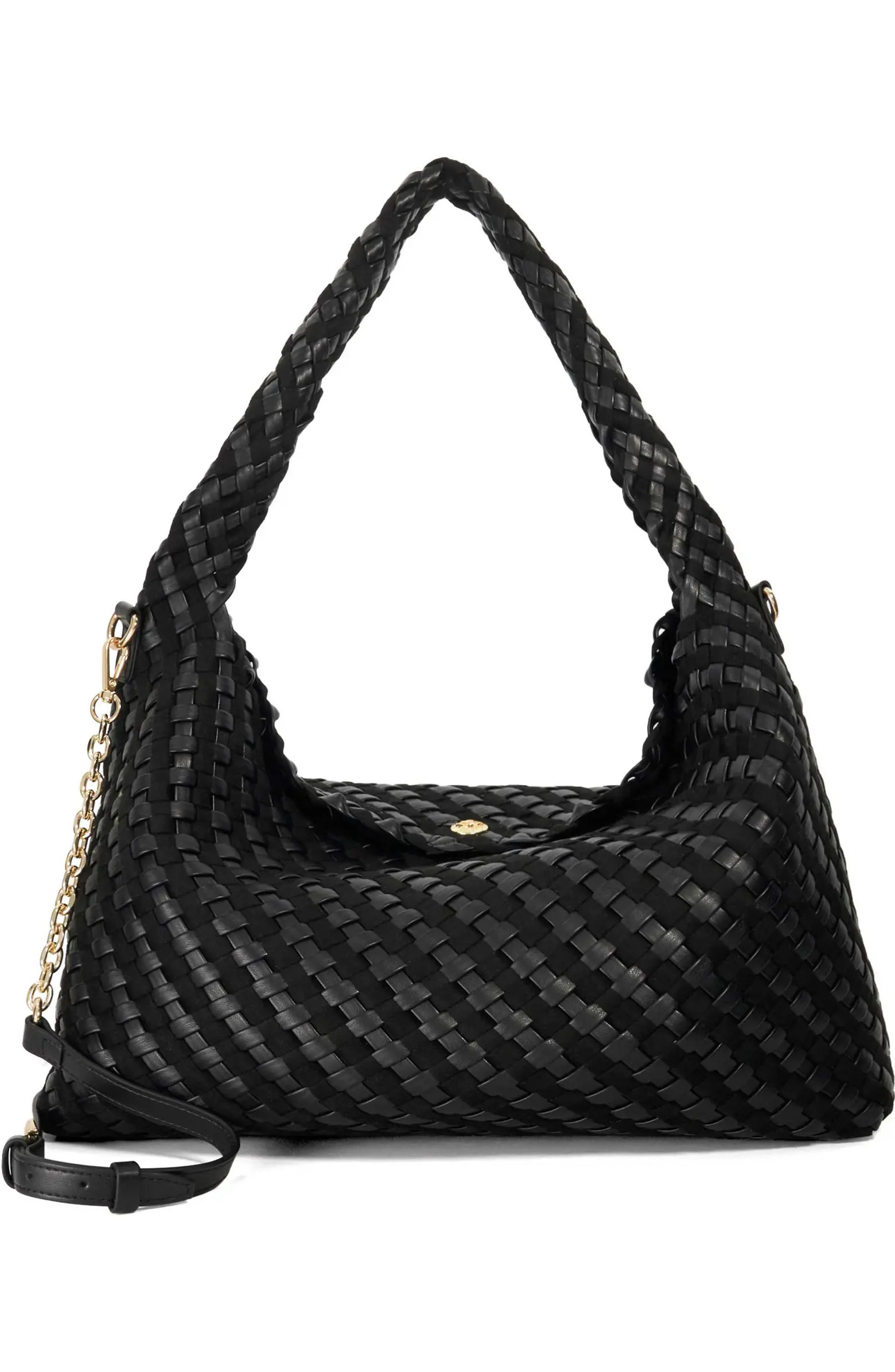 Deliberate L Woven Shoulder Bag | Nordstrom