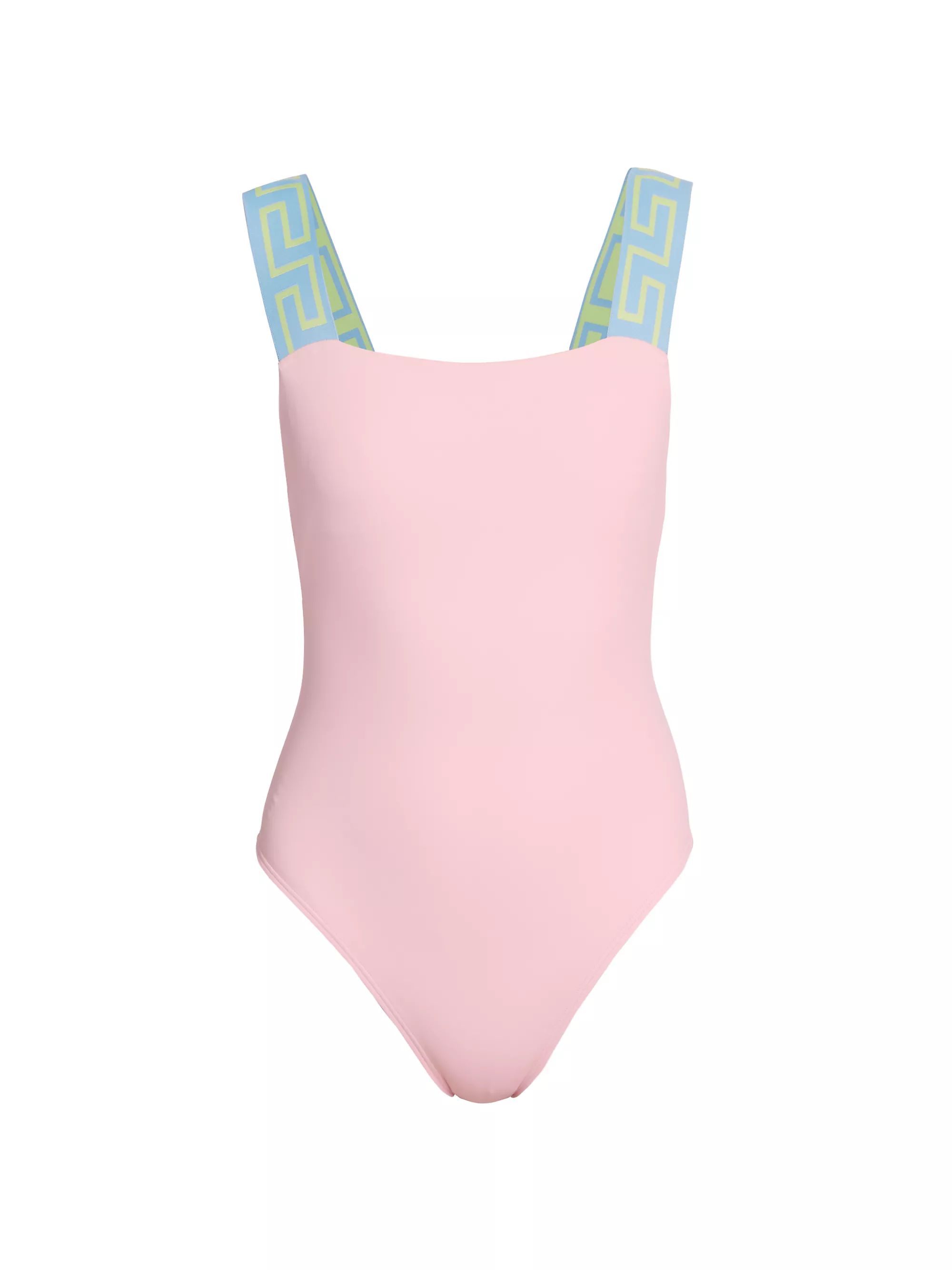 Greca Border One-Piece Swimsuit | Saks Fifth Avenue