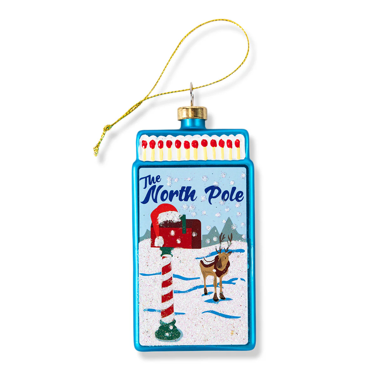 Furbish Studio Matchbook Ornament - North Pole | Furbish Studio