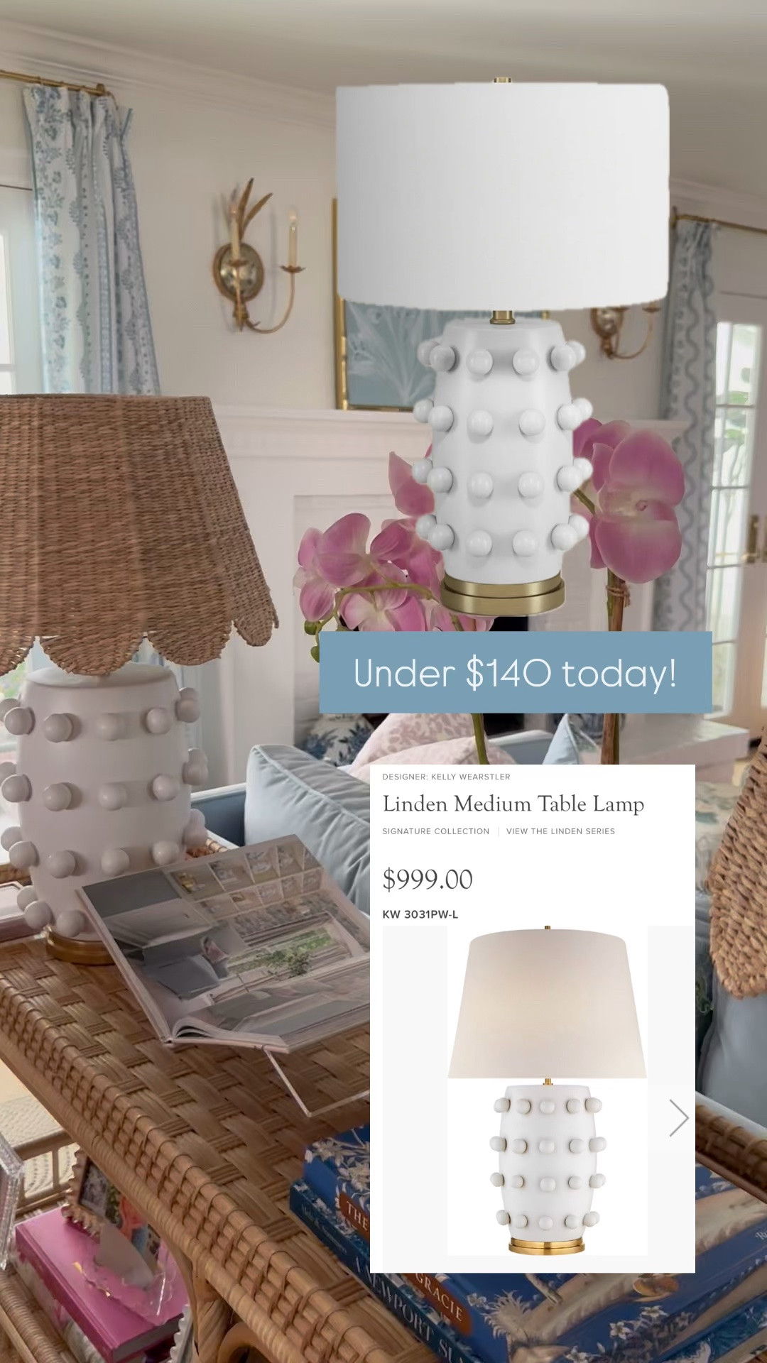 designer look lamps on flash sale today!