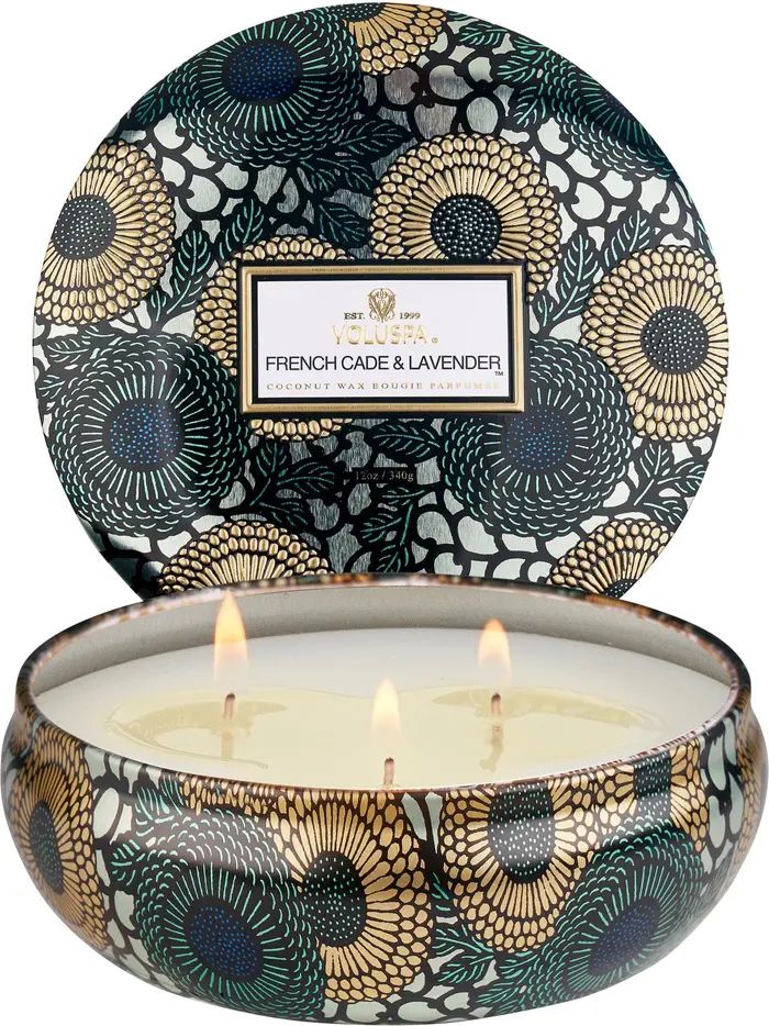 French Cade & Lavender 3-Wick Candle | Nordstrom