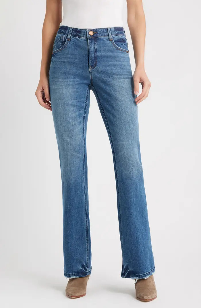 Madison 'Ab'Solution High Waist Itty Bitty Bootcut Jeans | Nordstrom