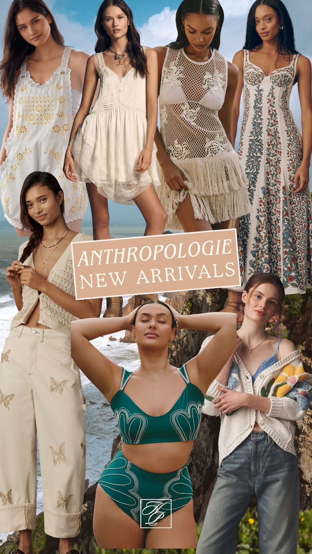 Anthro new arrivals! I got these butterfly pants for vacation & I'm obsessed!  

 #LTKootd