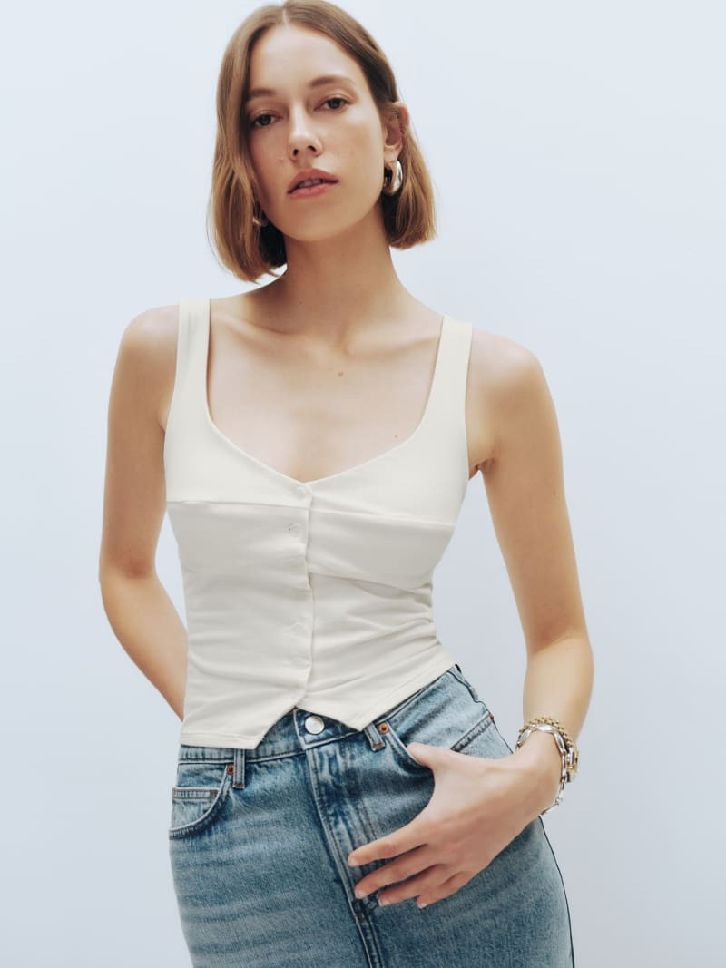 Donna Knit Tank | Reformation (Global)