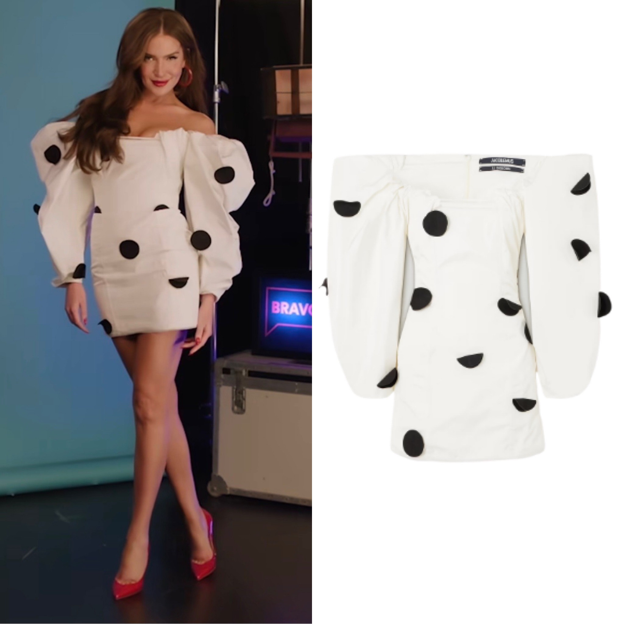 Brynn Whitfield’s White Polka Dot Dress at #BravoCon2023 📸 + Info= @brynn_whitfield 