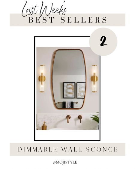 These dimmable wall sconces are one of this week best sellers! They’re from Wayfair and on sale noww

#LTKsalealert #LTKhome