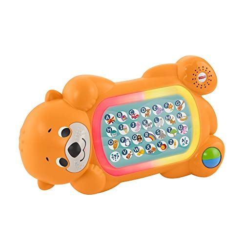 Fisher-Price Linkimals A to Z Otter - Interactive Educational Toy with Music & Lights for Baby Ag... | Amazon (US)