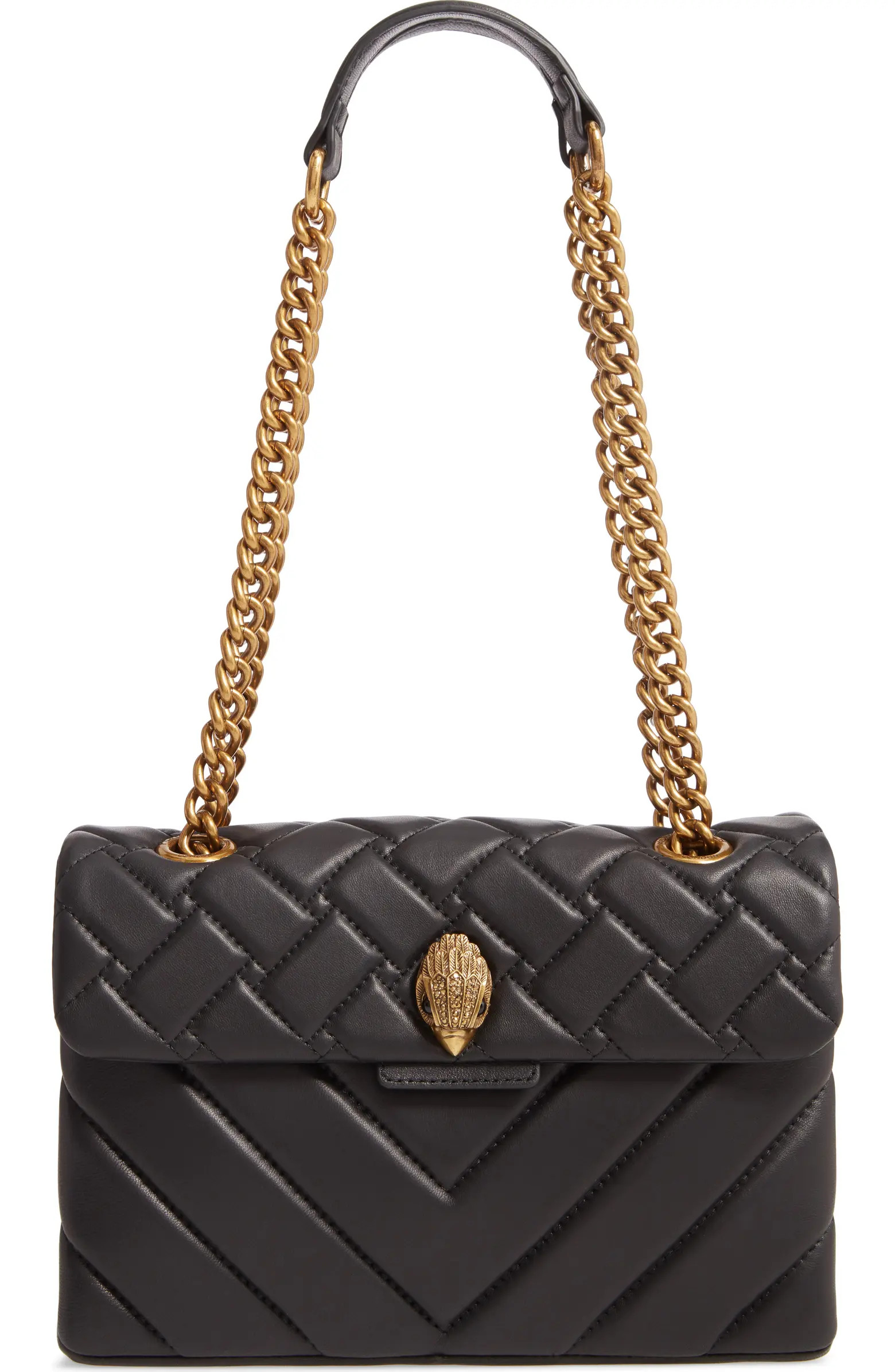 Kurt Geiger London Kensington Quilted Leather Shoulder Bag | Nordstrom | Nordstrom