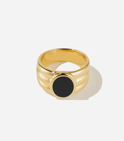 Benevento Onyx Ring | BRUNA The Label DACH
