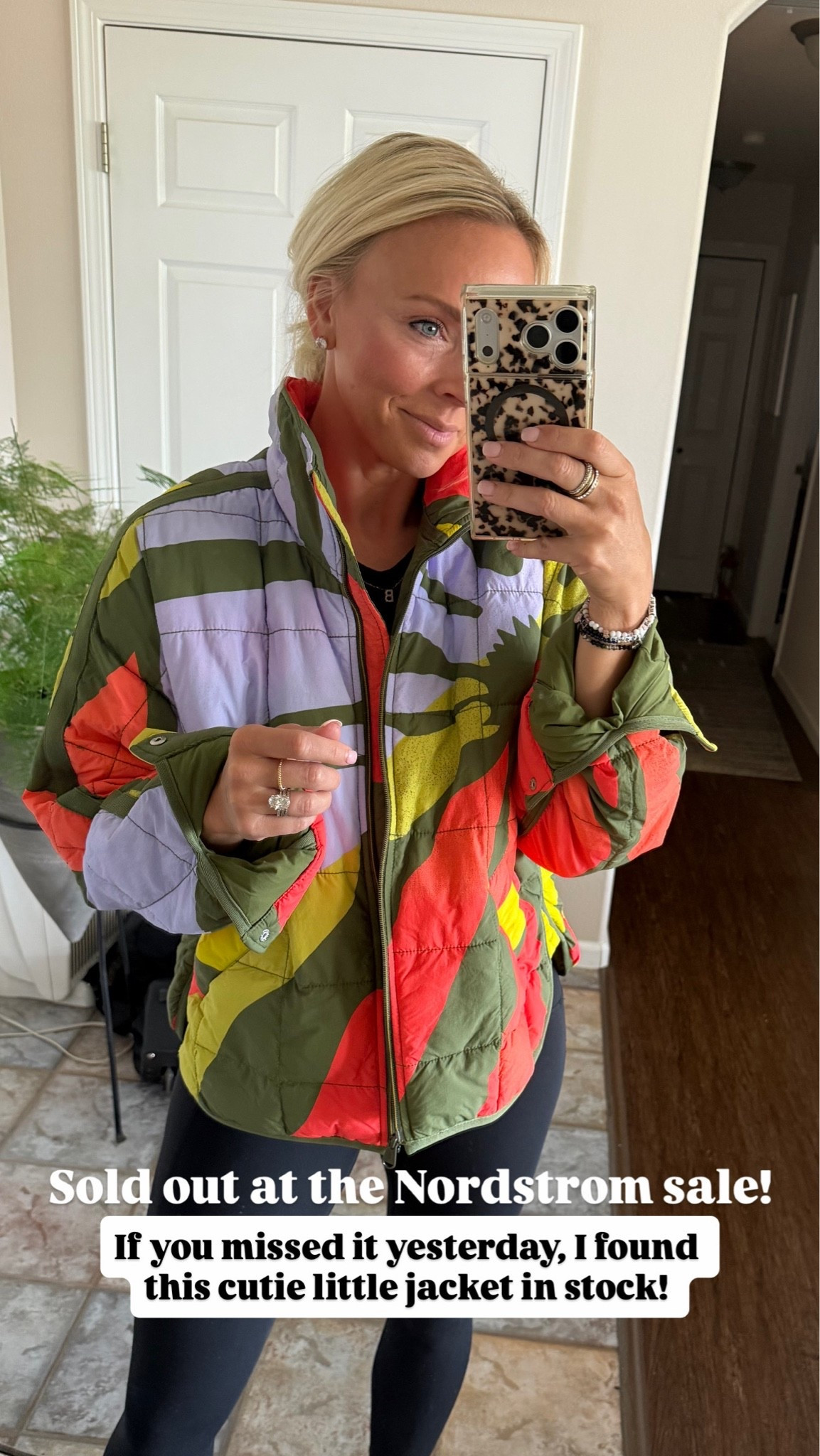 Free people pippa jacket in stock! Sold out instantly at the Nordstrom sale but I found it in stock! Size down. Wearing a small

#LTKootd #LTKmomlife #LTKSaleAlert
