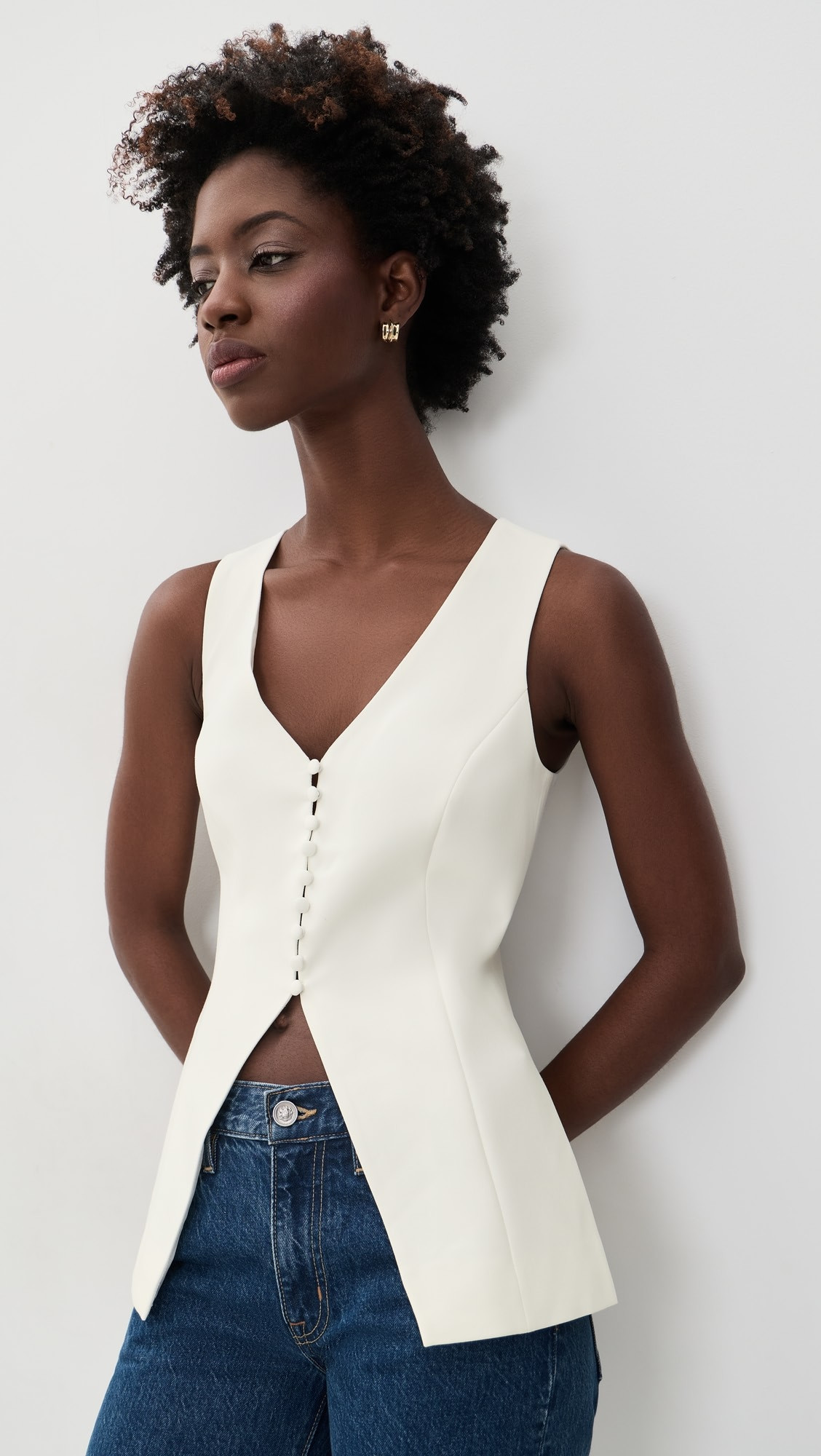 The Longline Vest | Shopbop