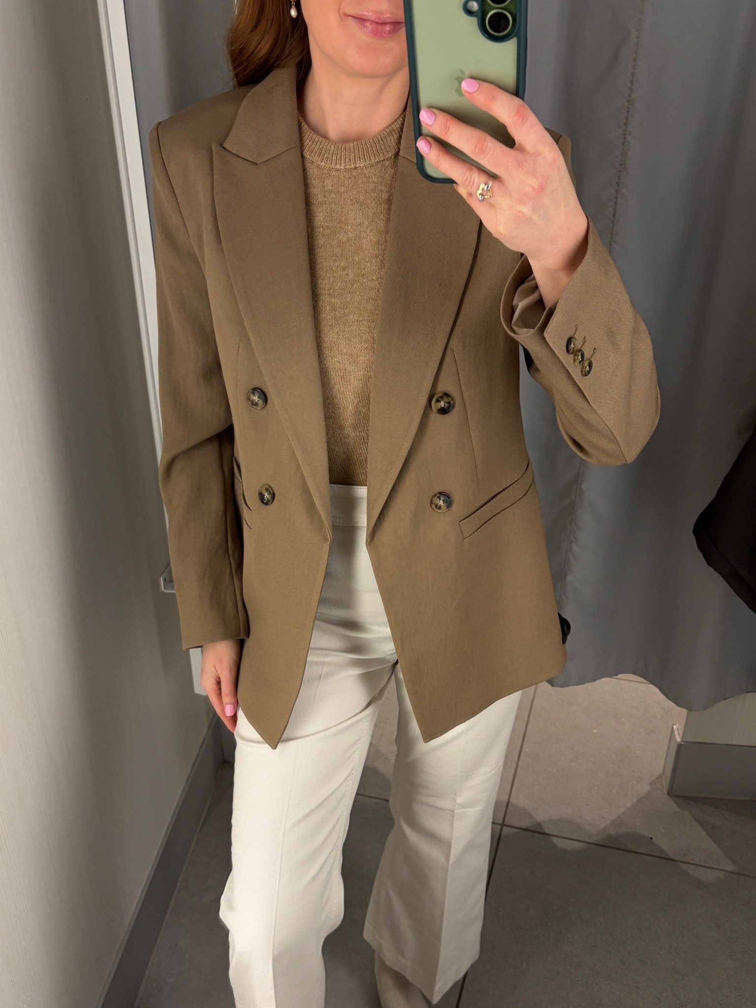 New in H&M Spring Neutrals 🤍🤎 tan blazer, spring outfits 2026, white jeans, spring knitwearr

#LTKworkwear #LTKspring #LTKuk