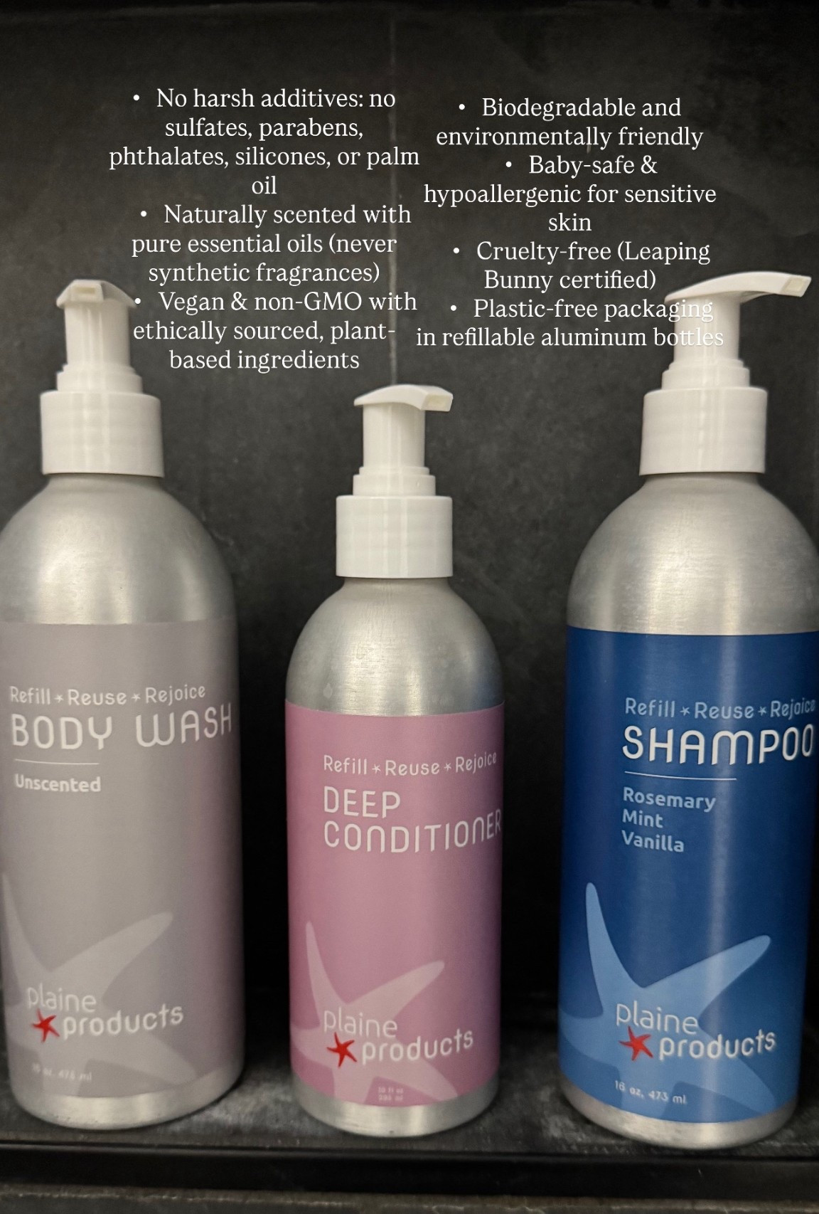 Plaine hair and body products. This line is a nontoxic and safe for children and I have been absolutely love using it the past few weeks  

#LTKGiftGuide #LTKHoliday #LTKdayinmylife