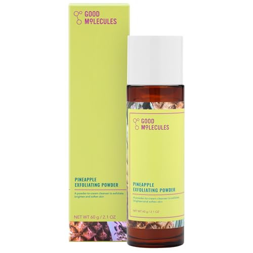 Good Molecules Pineapple Exfoliating Powder - Exfoliating Face Scrub with Natural Enzymes, Gentle Alcohol-Free Facial Cleanser, Skin Care for Face | Amazon (US)
