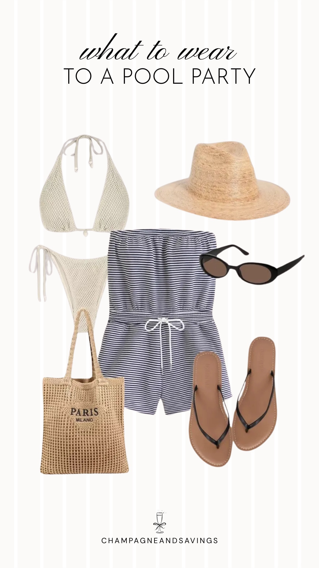 Pool party outfit 

#LTKSwim #LTKootd