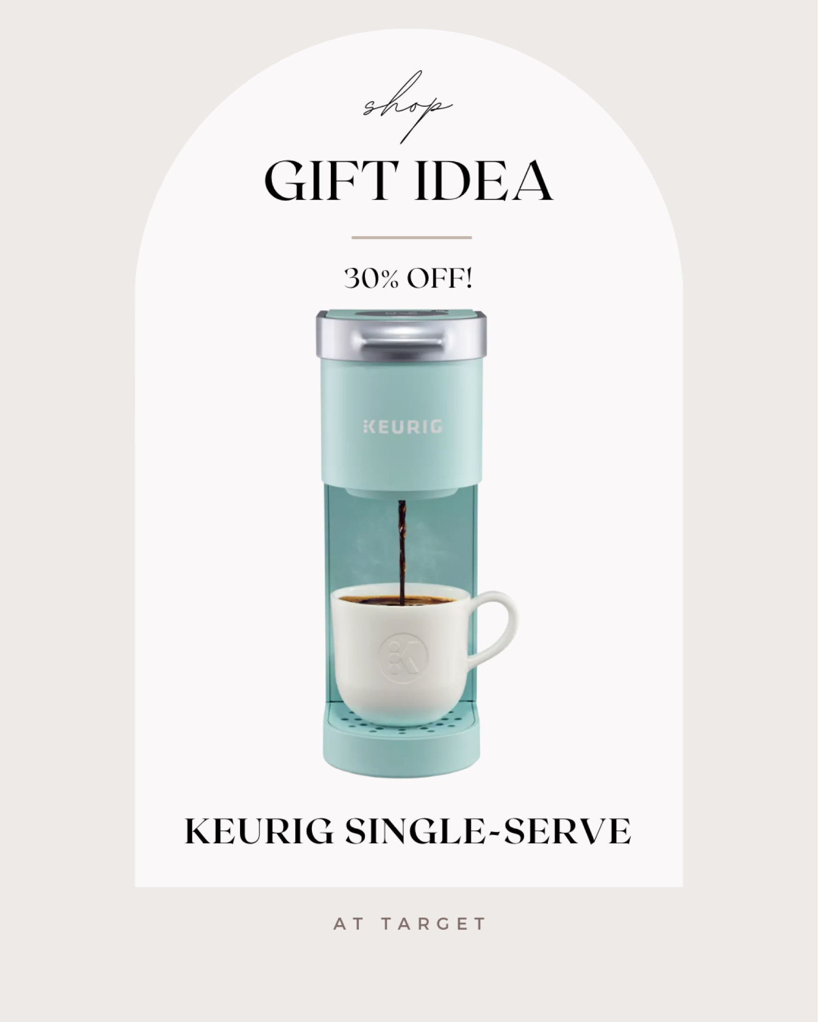 Great gift idea: single serve keurig coffee maker! Perfect for the holidays & on sale! ☕️

gift idea | for her | keurig | kitchen | appliance | coffee maker

#LTKHoliday #LTKGiftGuide #LTKunder100