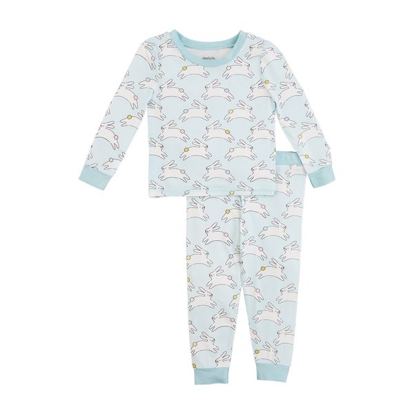 Blue Bunny Toddler Pajamas | Mud Pie