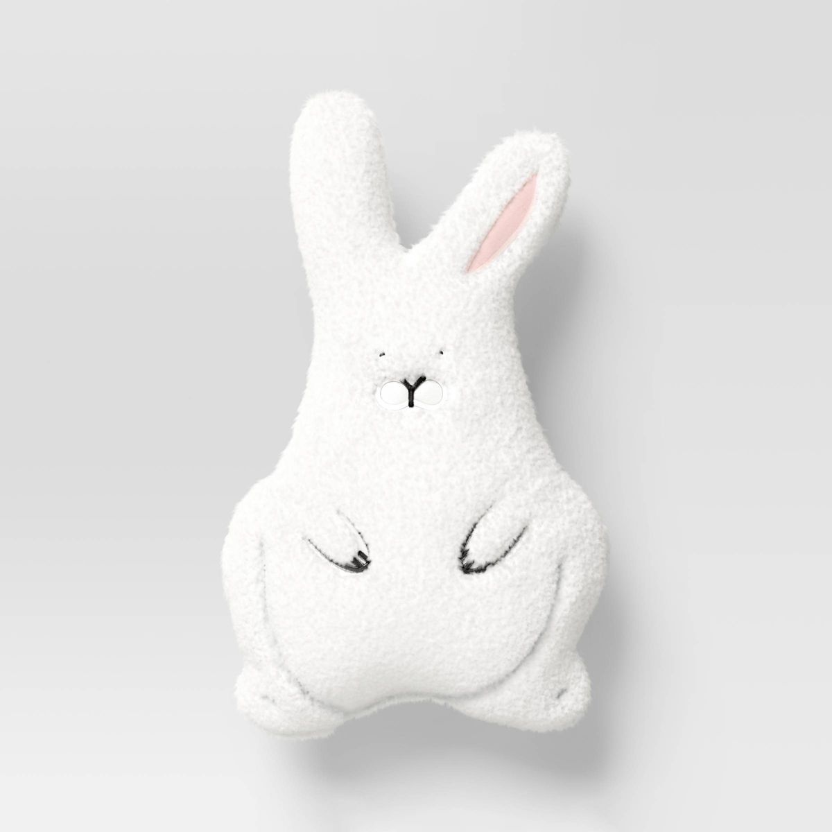 Bunny Shaped Easter Throw Pillow White - Room Essentials™ | Target