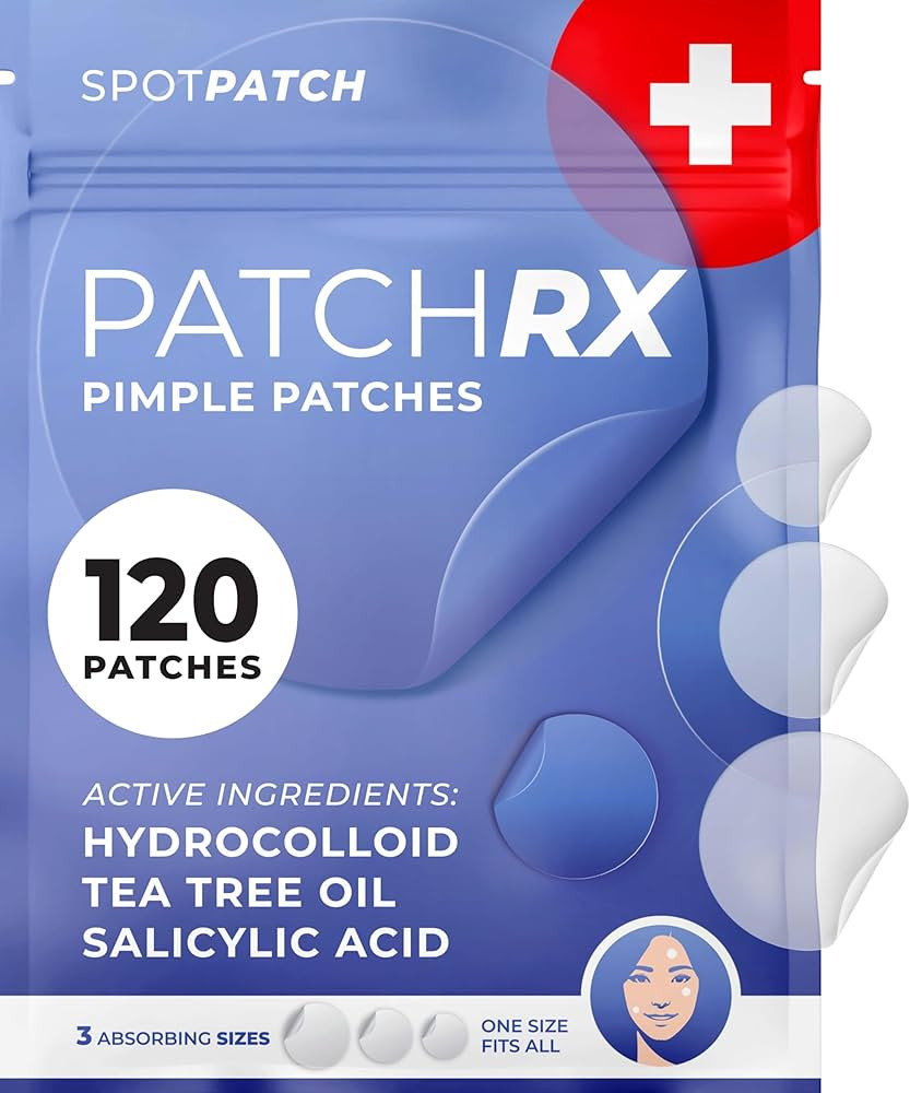 KEYCONCEPTS Salicylic Pimple Patches (120 Pack), Salicylic Acid Acne Patches with Tea Tree Oil - ... | Amazon (US)