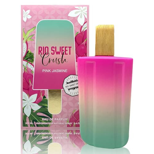 A CENTER Rio Sweet Crush Women's Perfume Sweet Crush Pink Jasmine Eau De Parfum Long Lasting Fragrance 3.4Fl Oz Perfume for Women with Elegant Bottle | Amazon (US)