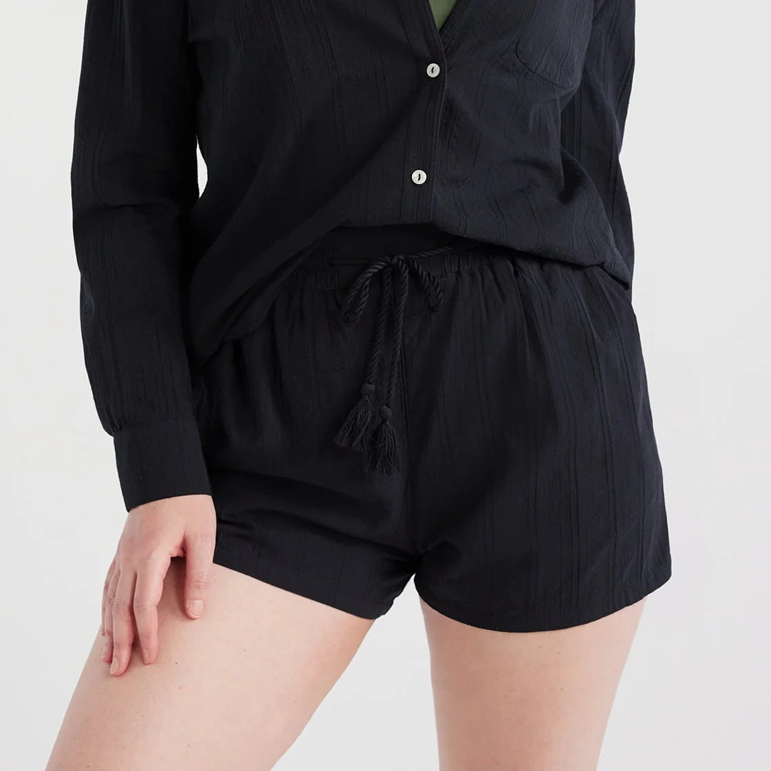 Time and Tru Women's and Women's Plus Cotton Pull On Coverup Shorts, Sizes XS-3X | Walmart (US)