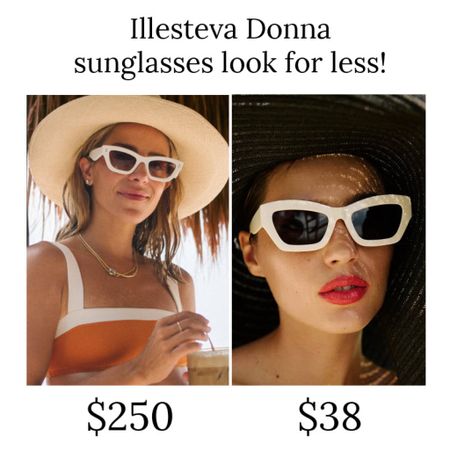 Illesteva donna sunglasses look for less - under $40 and come in a few colors! 
.
White sunglasses cat eye sunglasses Anthropologie 

#LTKfindsunder50 #LTKstyletip #LTKSeasonal
