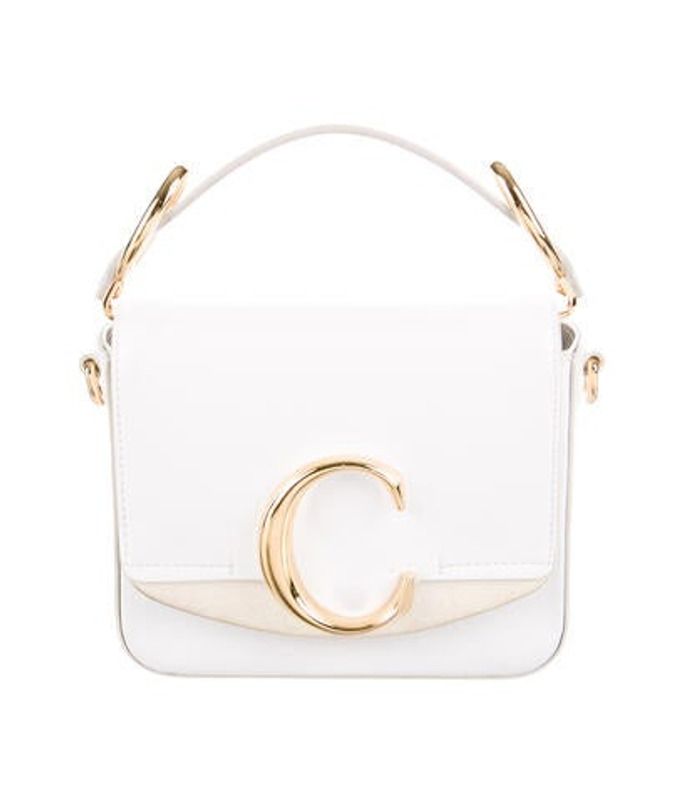 Chloé 2019 Mini C Shoulder Bag White Chloé 2019 Mini C Shoulder Bag | The RealReal