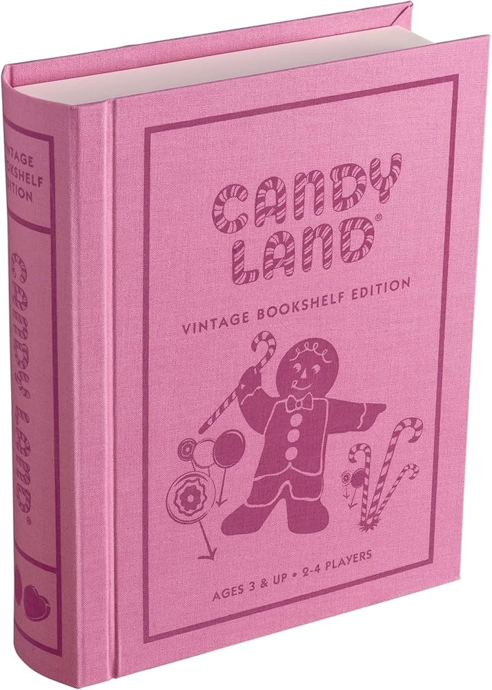 WS Game Company Candy Land Vintage Bookshelf Edition, Multi, For 2 to 4 | Amazon (US)