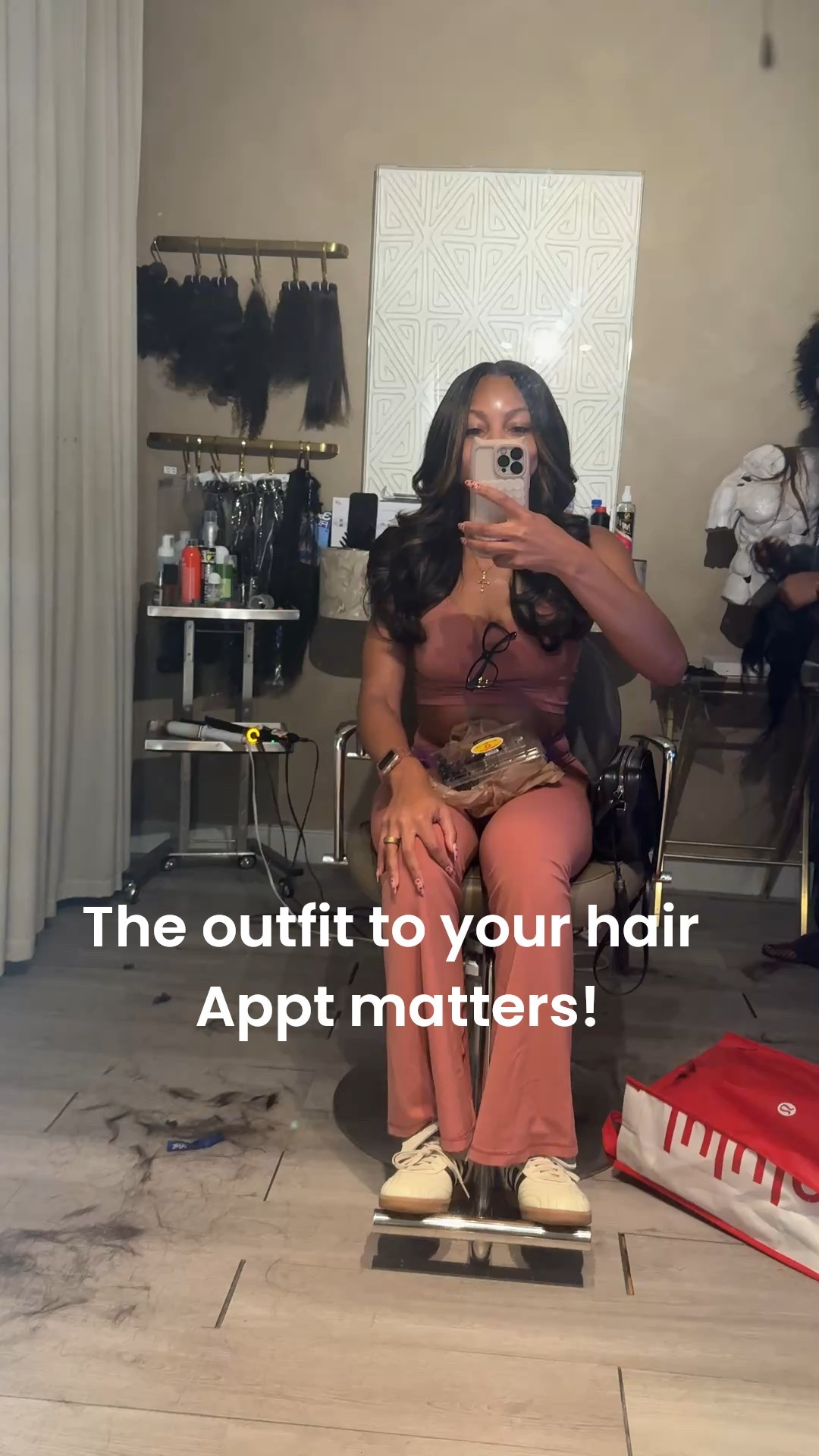 Hair appointment outfit inspo 🤍 Cozy set, easy layers, and effortless from @Aerie 

#LTKselfcare #LTKdayinmylife #LTKBeauty