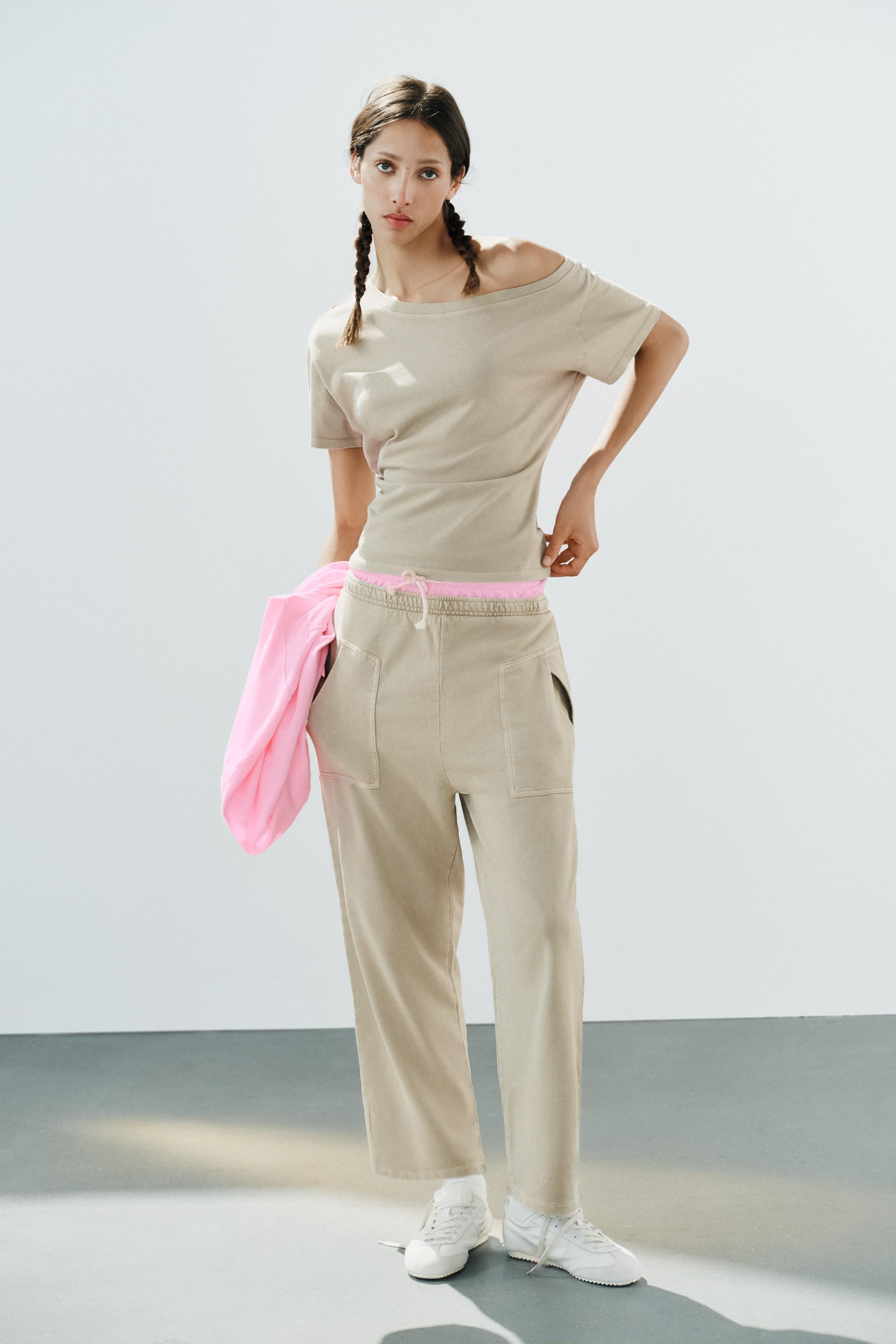 COTTON POCKET TROUSERS | Zara US