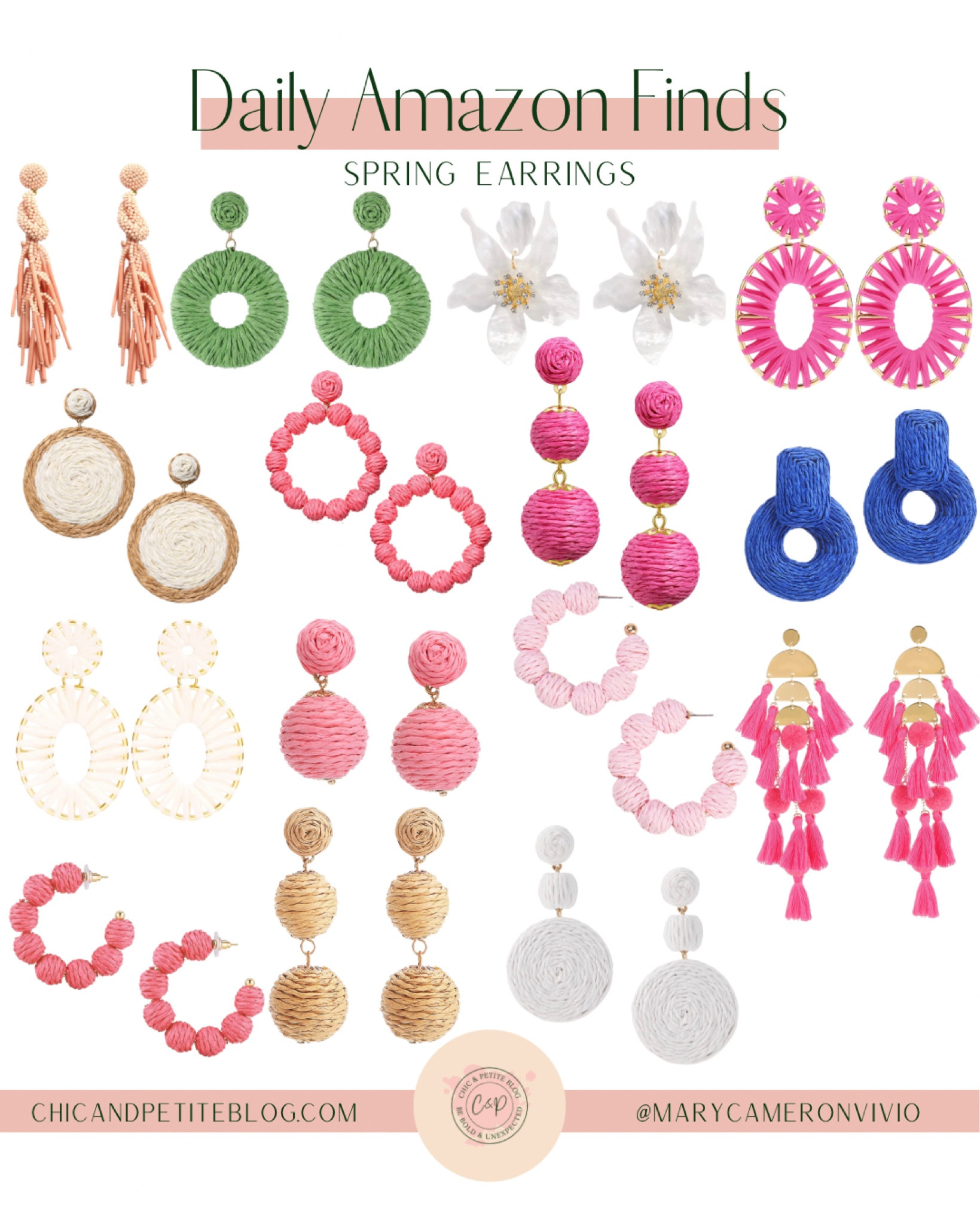 Amazon Finds: Spring Colorful Earrings

#LTKunder50 #LTKFind #LTKstyletip