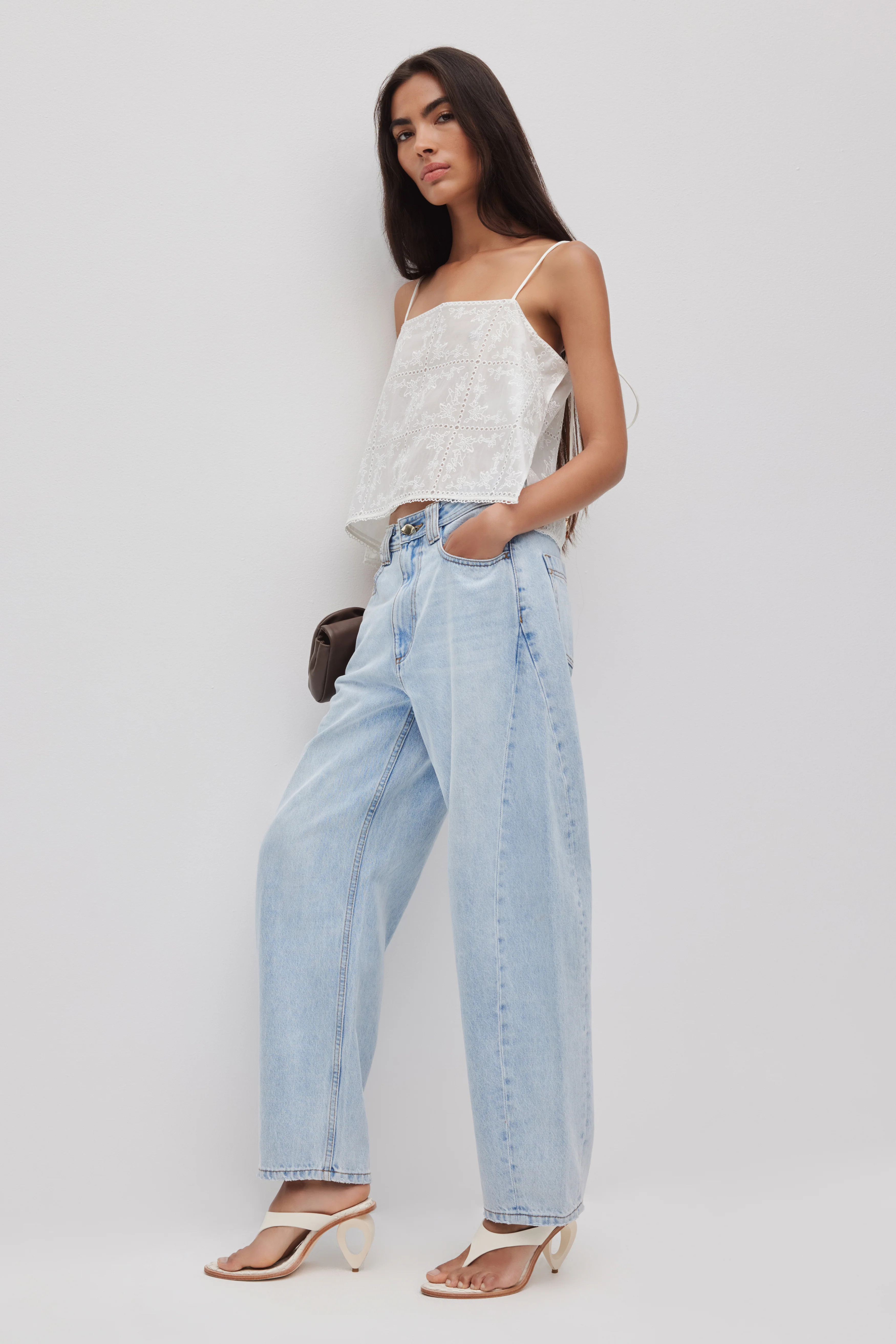 Merritt Embroidered Top | aje. (Australia)