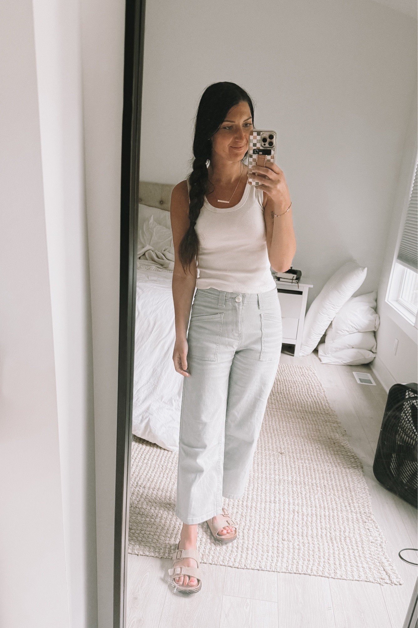 the comfiest pants!! and birkenstock knock offs that I love:) 

#LTKstyletip #LTKU #LTKover40