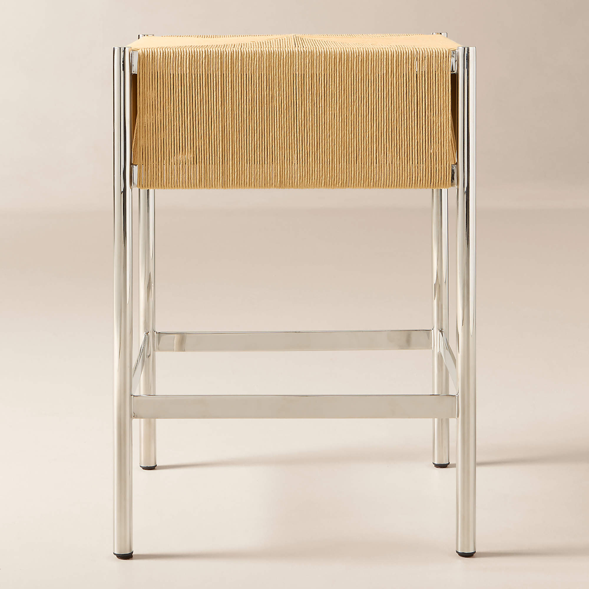 Haulm Natural Danish Cord Counter Stool by Kravitz Design + Reviews | CB2 | CB2