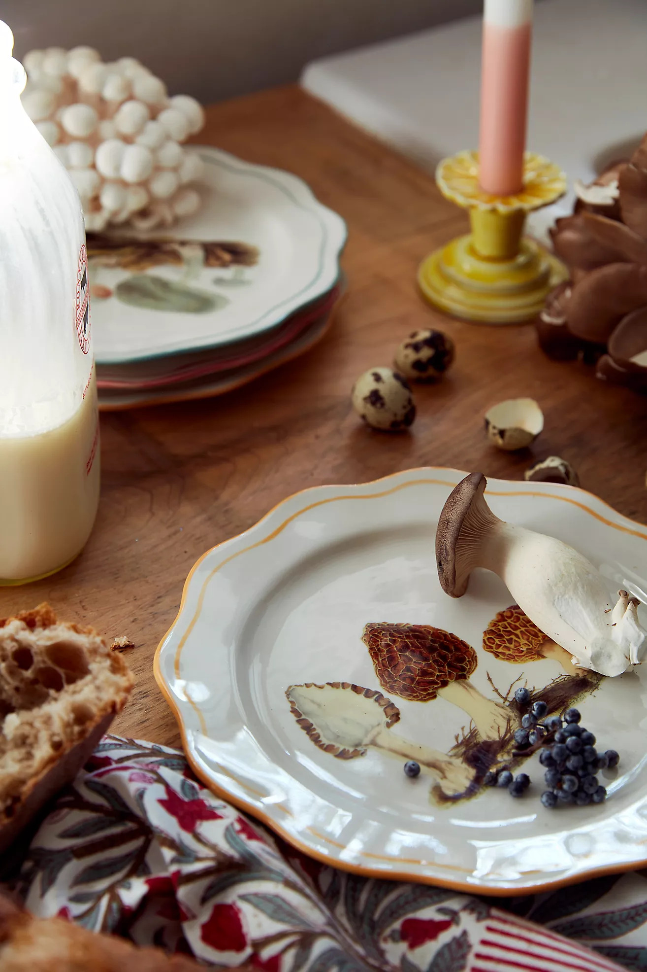 Mushroom Ceramic Plate | Anthropologie (US)