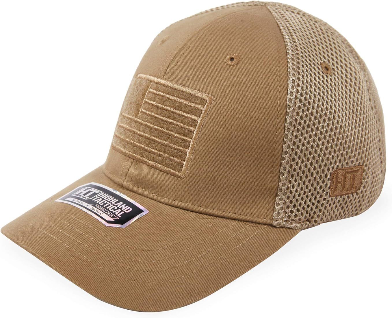 HIGHLAND TACTICAL - American Flag Soft Mesh Hat | Amazon (US)