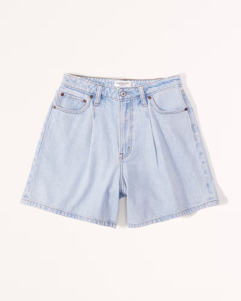 Curve Love High Rise Loose Short | Abercrombie & Fitch (US)