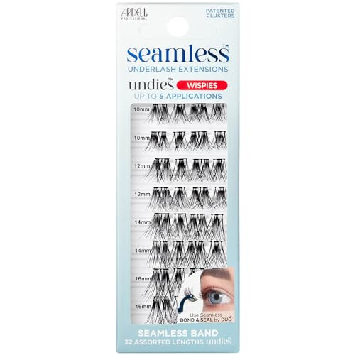 Ardell Seamless Eyelash Extensions Refill Kit Wispies - 32 Assorted Wispy Strip Cluster Lengths Customizable DIY Lash Clusters for Natural Look Lashes, 1 Pack | Amazon (US)