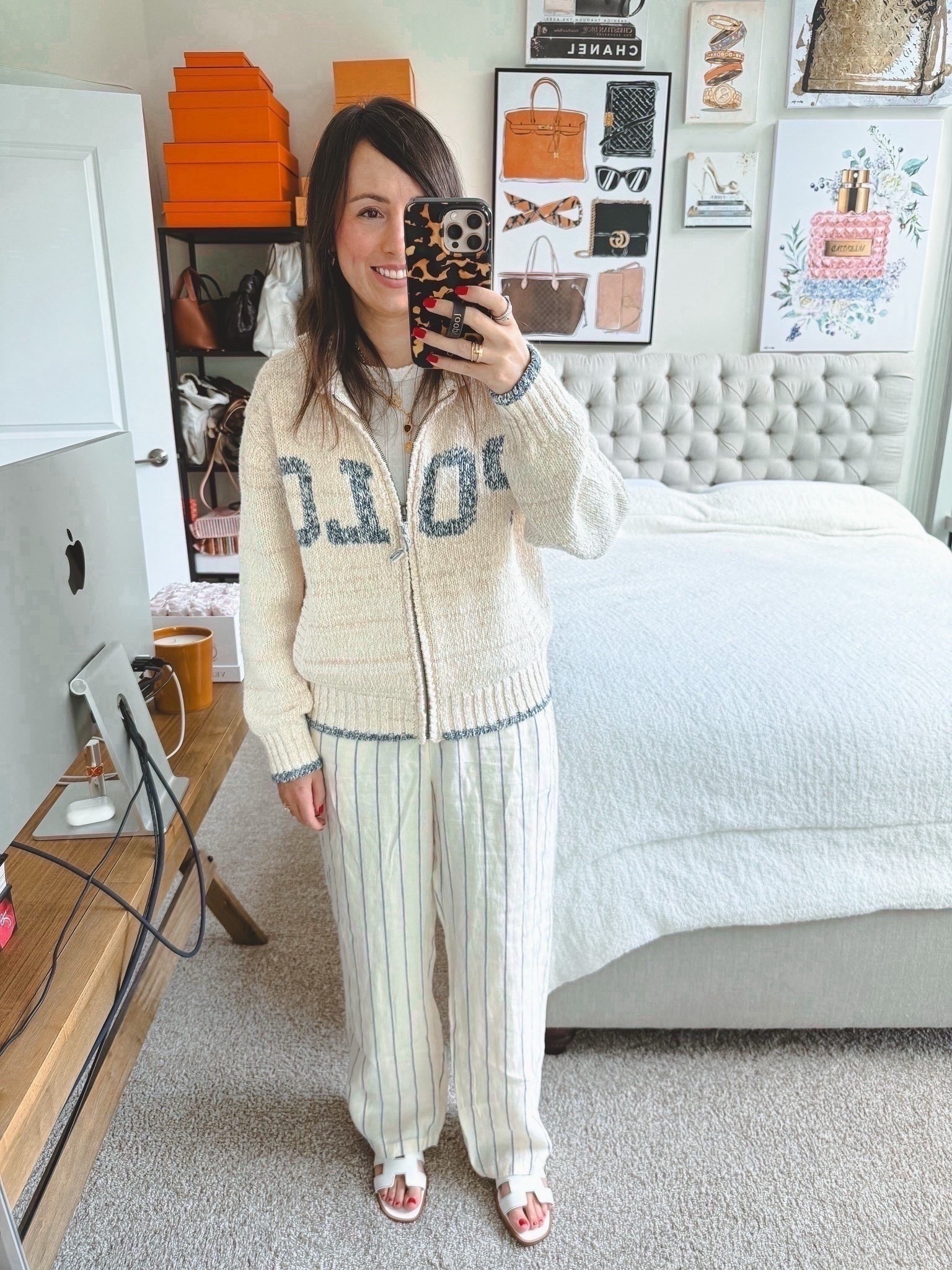 Polo Ralph Lauren sweater with stripe linen pants



#LTKSeasonal #LTKFindsUnder100 #LTKootd