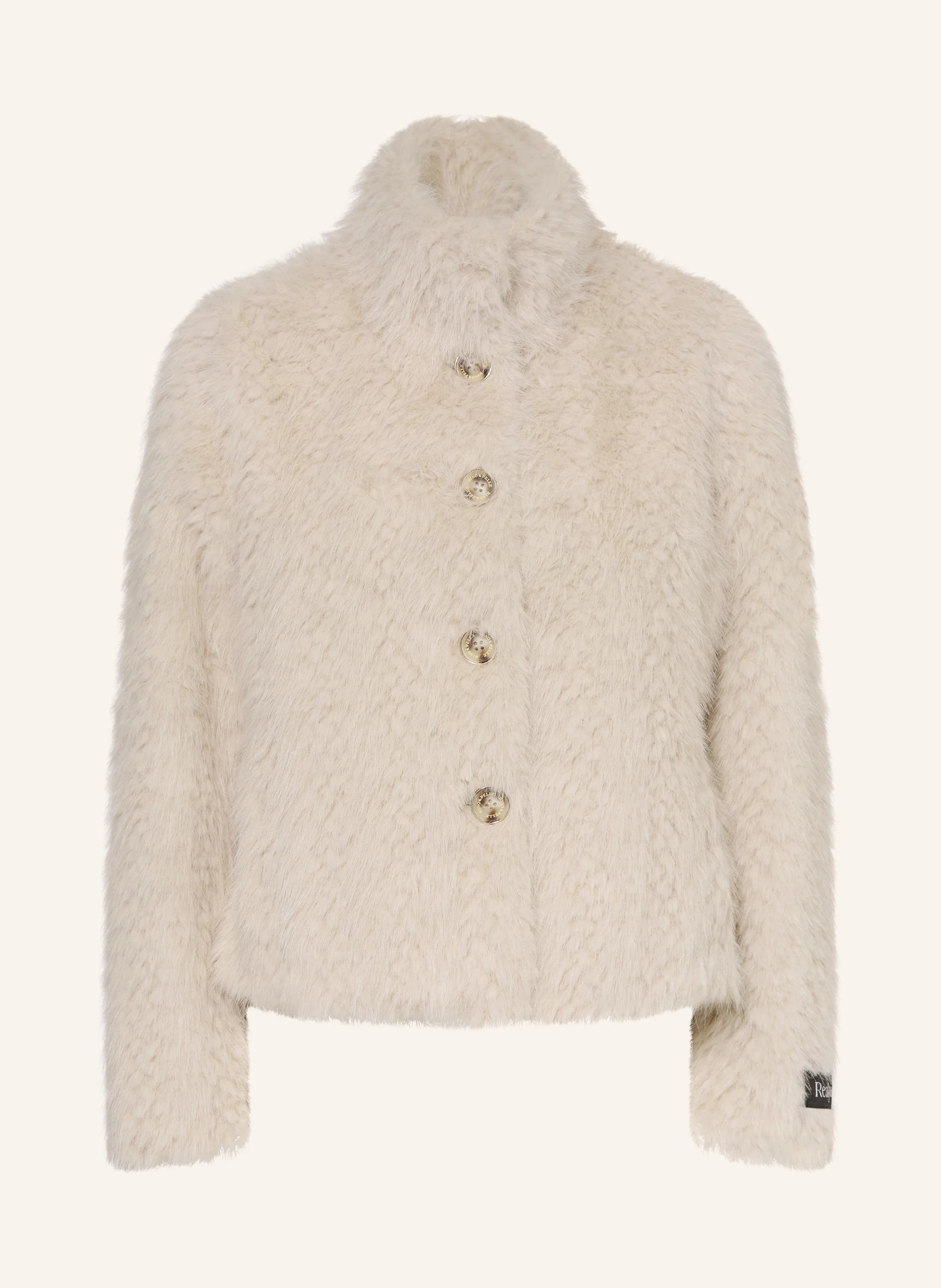 RINO & PELLE Kunstfell-Jacke in creme | Breuninger (DACH)
