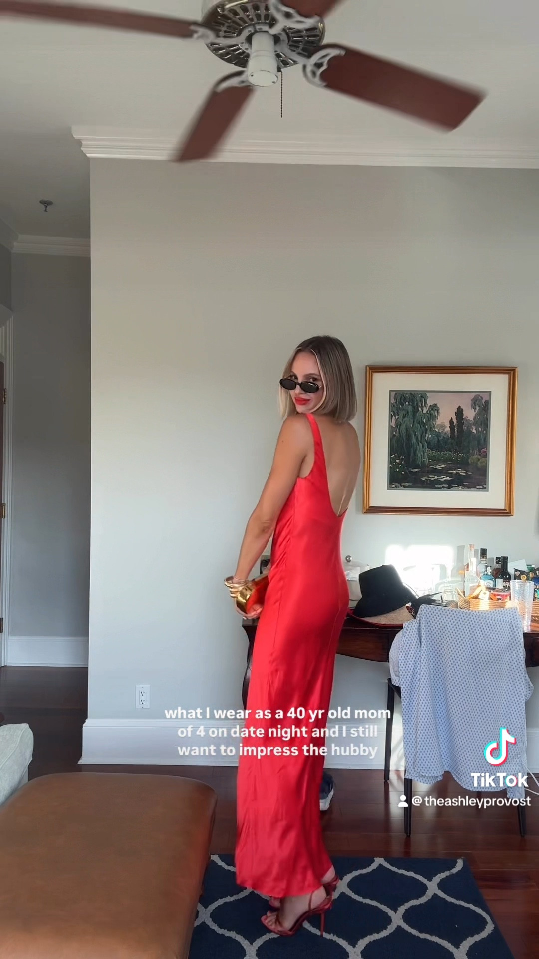 Wearing a small in the dress. The heels are from Zara, but I linked some similar looks.

#LTKOver40 #LTKVideo #LTKParties