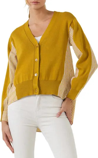 Mixed Media Cardigan | Nordstrom