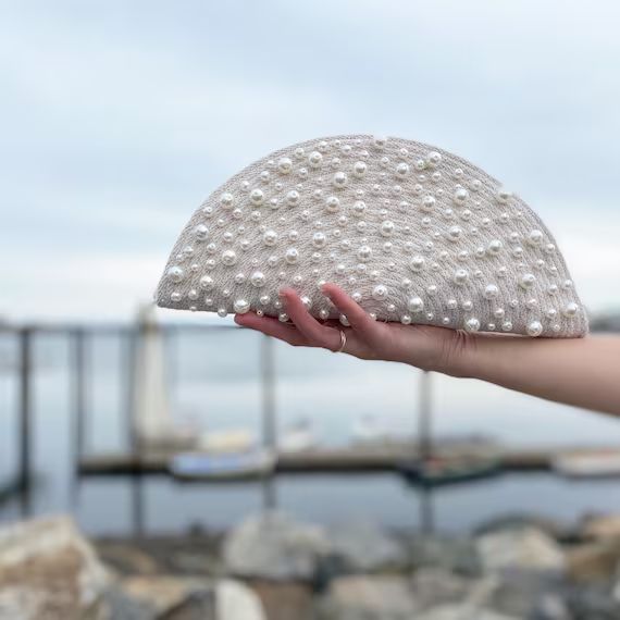 The coastal clutch  in pearl | Etsy | Etsy (US)