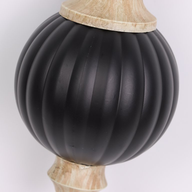 Finial Ornament, Black, 6", by Holiday Time - Walmart.com | Walmart (US)